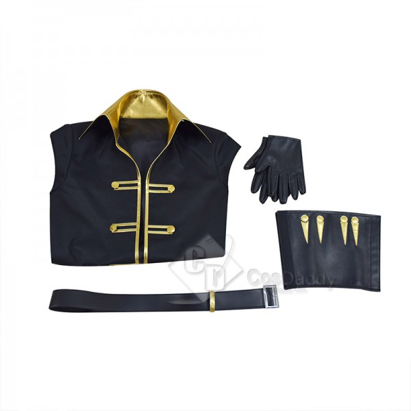 Castlevania Season 4 Alucard Cosplay Costume Black Coat Outfit Halloween Carnival Suit