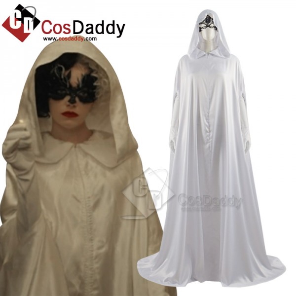 Cruella Cloak 2021 Cruella Cosplay Costume Halloween Carnival Party Suit