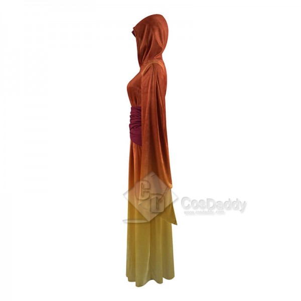 Star Wars Episode 1: The Phantom Menace Queen Padme Amidala Halloween Cosplay Costume Outfit