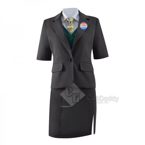 2021 Lady Loki Costume Female Loki Cosplay Costume Uniform for Sale