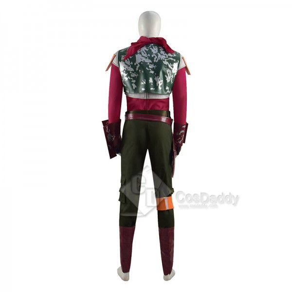 Star Wars Mandalorian S2 Cobb Vanth Cosplay Costume Top Pants Outfits Concept Style