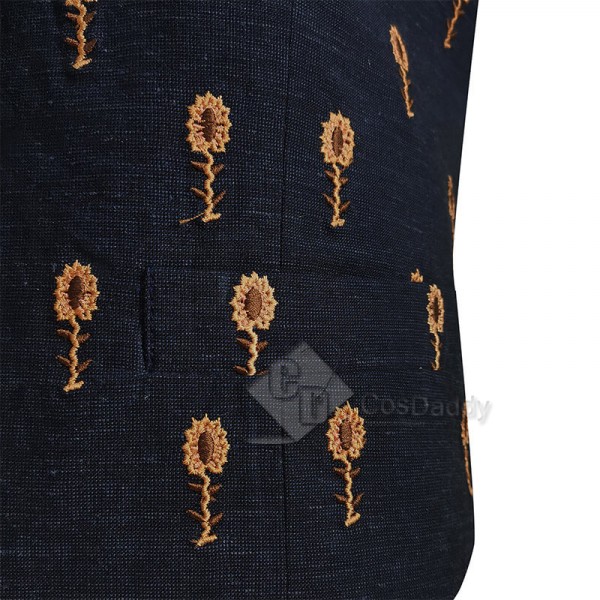 CosDaddy Doctor Who 13th Doctor Waistcoat Thirteenth Doctor Vest Jodie Whittaker Cosplay Costume