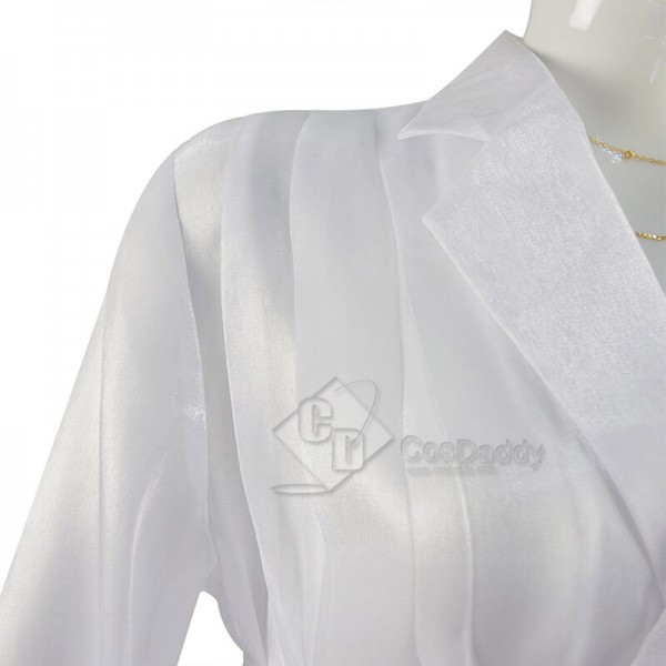 Wonder Woman 1984 Diana Prince White Dress Cosplay Costumes Halloween Women Dress