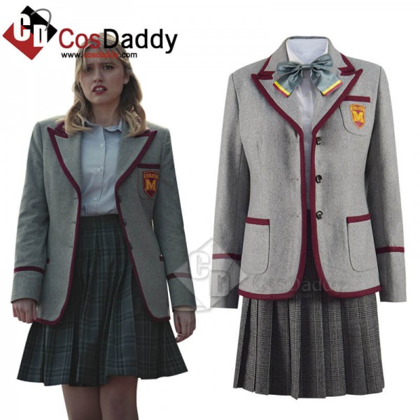 Sex Education Season 3 Maeve Wiley Uniform Cosplay...