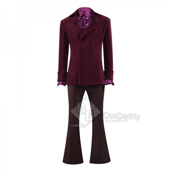 Third 3rd Doctor Planet of the Daleks Jacket Doctor Who Jon Pertwee Coat and Purple Shirt