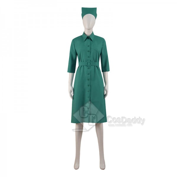 Ratched Season 1 Nurse Mildred Ratched Dress Cosplay Outfits for Women CosDaddy