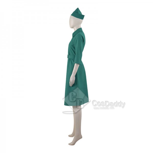 Ratched Season 1 Nurse Mildred Ratched Dress Cosplay Outfits for Women CosDaddy