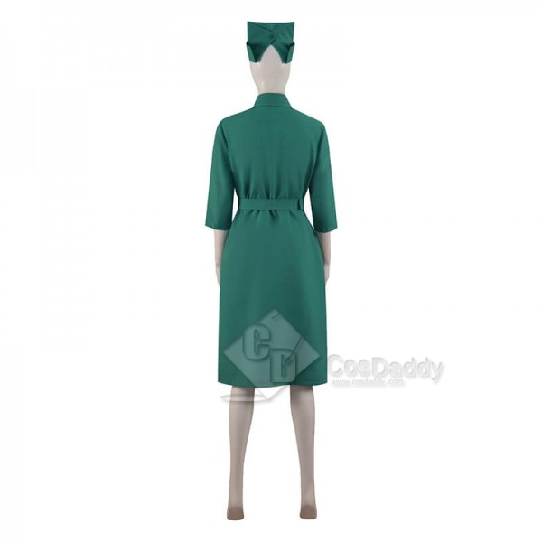 Ratched Season 1 Nurse Mildred Ratched Dress Cosplay Outfits for Women CosDaddy