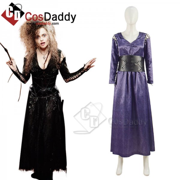 Harry Potter Costumes Bellatrix Lestrange Cosplay Ideas for Women CosDaddy