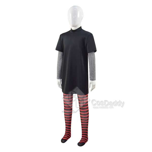 Kids Hotel Transylvania Transformania Mavis Cosplay Costumes Halloween Suit