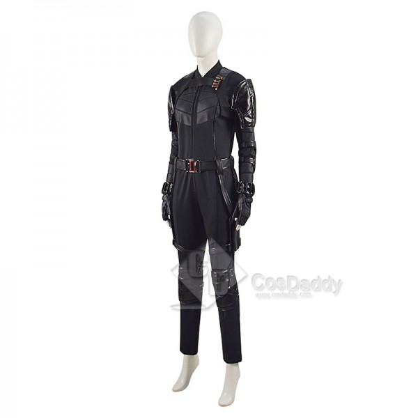 2021 Avengers Black Widow Yelena Belova Cosplay Costume Black Vest Component Bodysuit