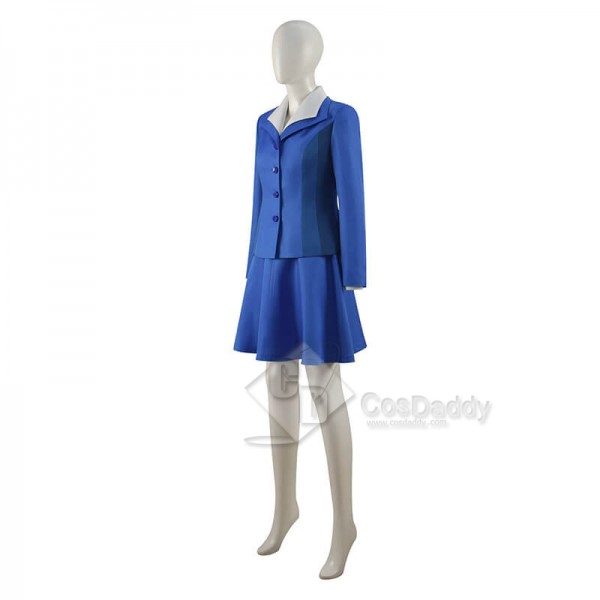 What If Agent Peggy Carter Uniform Dress Cosplay Costumes CosDaddy