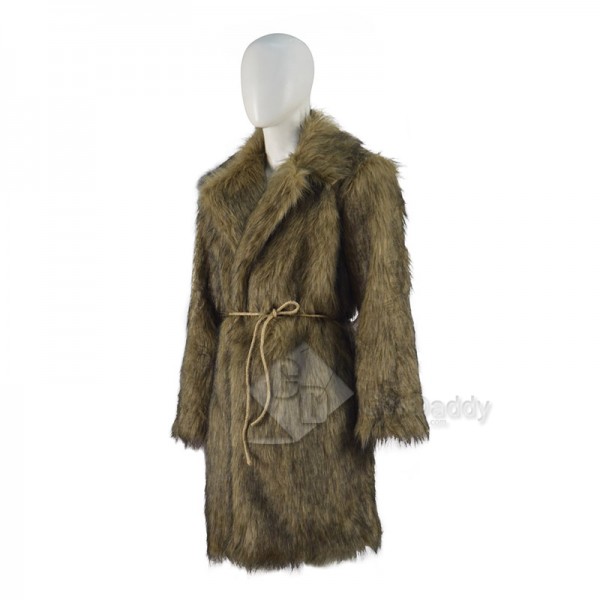 CosDaddy The Abominable Snowman The Second Doctor Fur Coat Cosplay Costumes