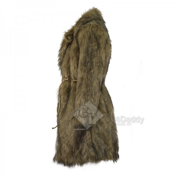 CosDaddy The Abominable Snowman The Second Doctor Fur Coat Cosplay Costumes