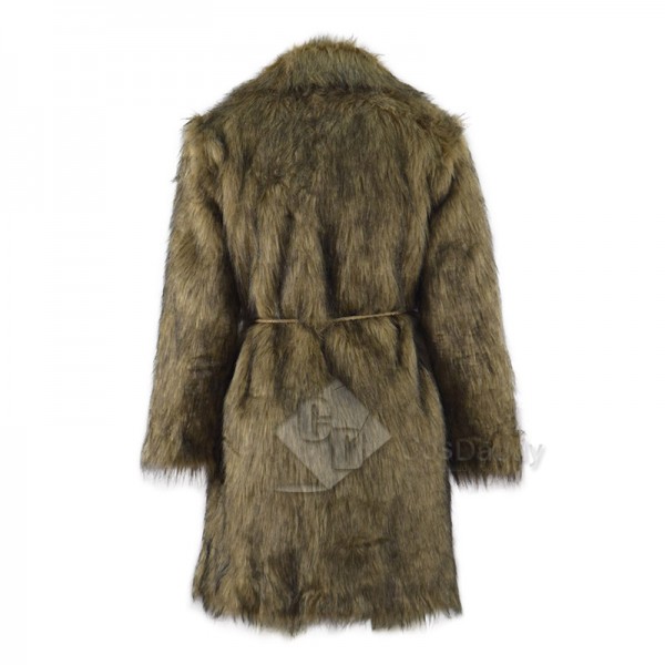 CosDaddy The Abominable Snowman The Second Doctor Fur Coat Cosplay Costumes