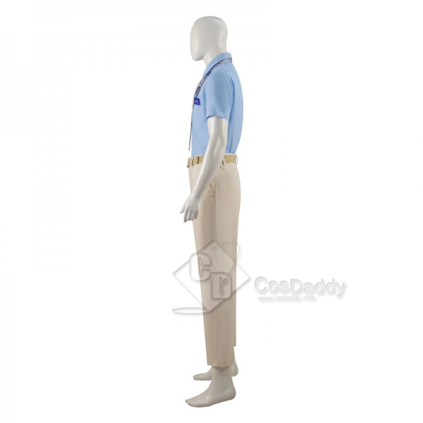 Free Guy Ryan Reynolds Cosplay Costume Shirt Pants Full Set Halloween Suit