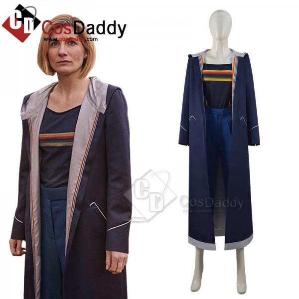 CosDaddy Doctor Who Flux 13th Doctor New Coat Jodi...