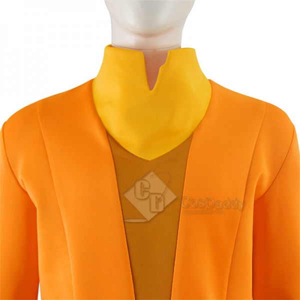 Star Wars Rebels Ezra Bridger Cosplay Costume Yellow Jumpsuit Stormtrooper Suit