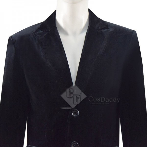 CosDaddy Doctor Who The Curse of Fatal Death Velvet Coat Cosplay Costumes