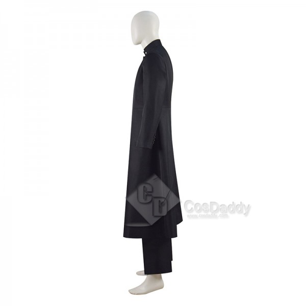 2021 Movie The Matrix: Resurrections Neo Cosplay Costume Black Trench Coat