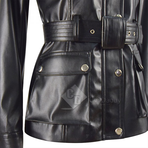 The Twilight Saga Kristen Stewart Belstaff ​Trialmaster Motorcycle Jacket Replica Antique Leather Coat