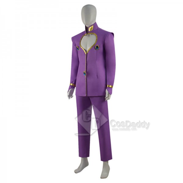 JoJo Bizarre Adventure Golden Wind Giorno Giovanna Cosplay Costumes for Halloween