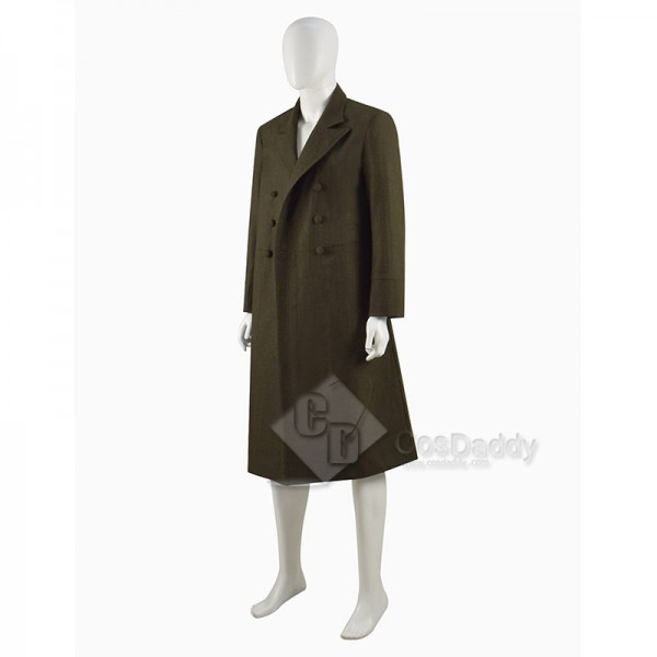 New Doctor Who 8th Dr Paul McGann Cosplay Costume Halloween Carnival Suit