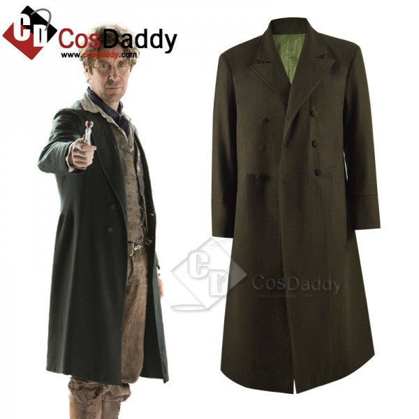 New Doctor Who 8th Dr Paul McGann Cosplay Costume Halloween Carnival Suit