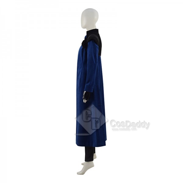 The Wheel of Time Moiraine Damodred Cosplay Costume Blue Cape Outfits Halloween Carnival Suit