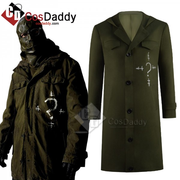 2022 Movie The Batman Riddler Cosplay Costume Gree...