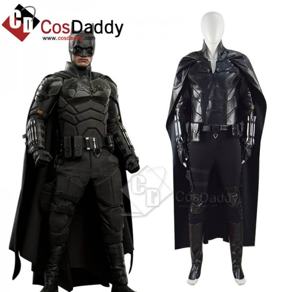 2022 The Batman Bruce Wayne Cosplay Costumes Outfit Mens Halloween Costumes
