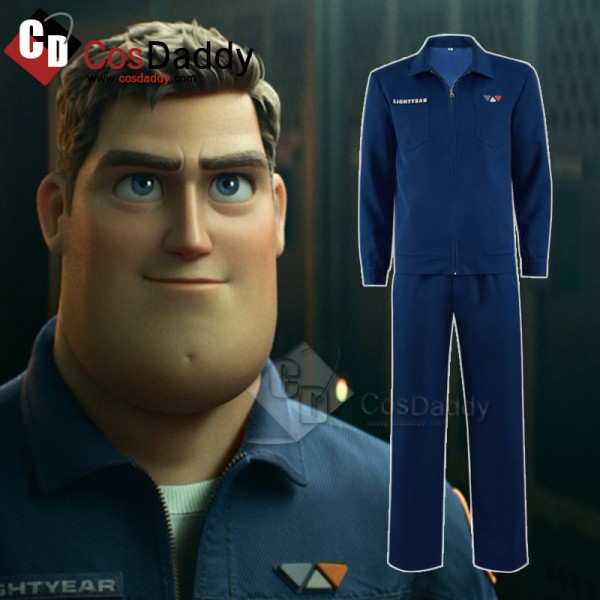 2022 Lightyear Buzz Lightyear Blue Uniform Cosplay...