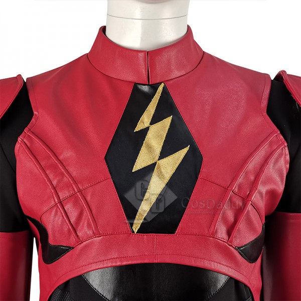 2022 Movie Justice League The Flash Barry Allen Cosplay Costume Halloween Carnival Suit