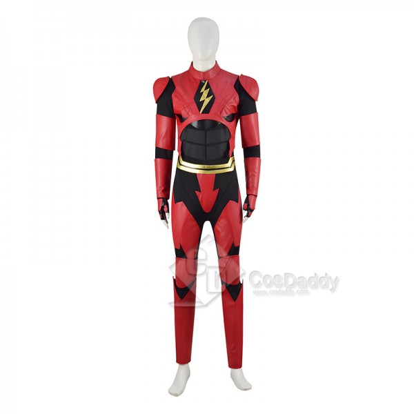 2022 Movie Justice League The Flash Barry Allen Cosplay Costume Halloween Carnival Suit