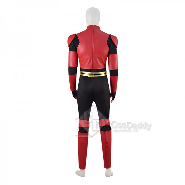 2022 Movie Justice League The Flash Barry Allen Cosplay Costume Halloween Carnival Suit