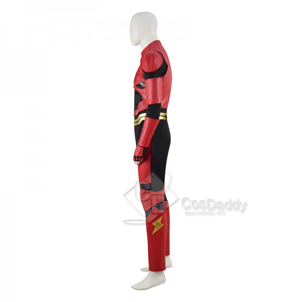 2022 Movie Justice League The Flash Barry Allen Cosplay Costume Halloween Carnival Suit