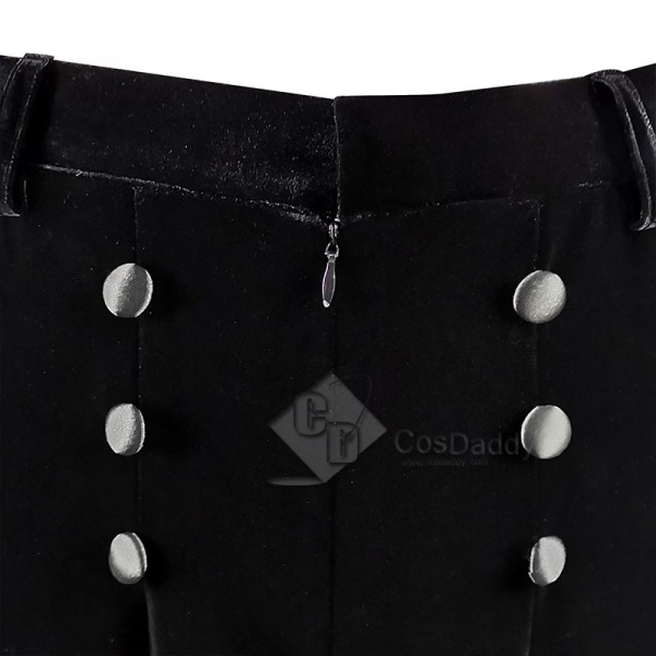 Doctor Who Cosplay Costume The Master Anthony Ainley Outfit Halloween Carnival Suit