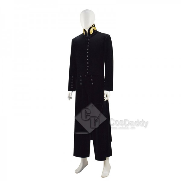 Doctor Who Classic Series The Master Anthony Ainley Cosplay Costume Halloween Carnival Suit