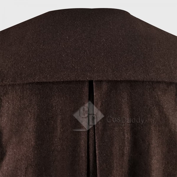 CosDaddy Doctor Who 4th Fourth Dr Tom Baker Cosplay Costume Jacket Coat