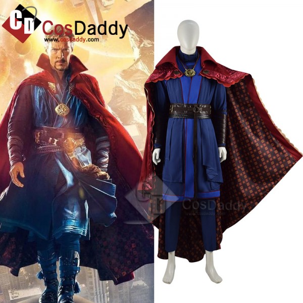 Doctor Strange 2 Stephen Strange Cosplay Costume Dr. Strange Robe Suit