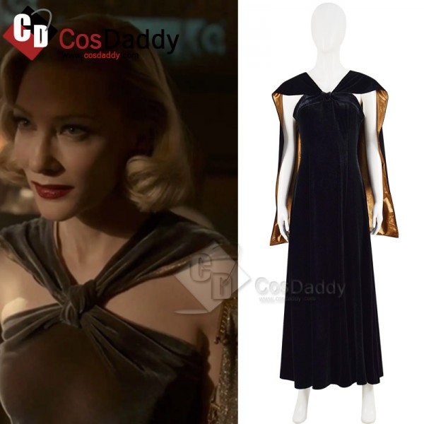 2021 Movie Nightmare Alley Lilith Ritter Cate Blanchett Cosplay Costume Halloween Carnival Suit