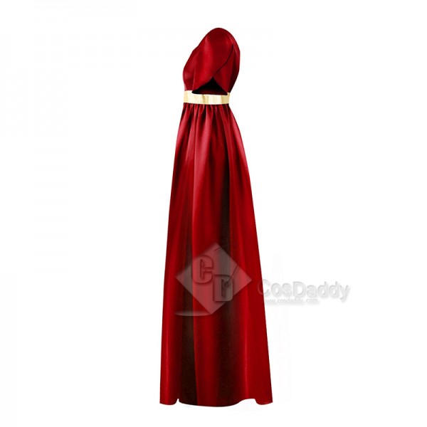 2022 Legend Regency Bridgerton Kate  Jane Austen Cosplay Costume Red Dress Halloween Carnival Suit
