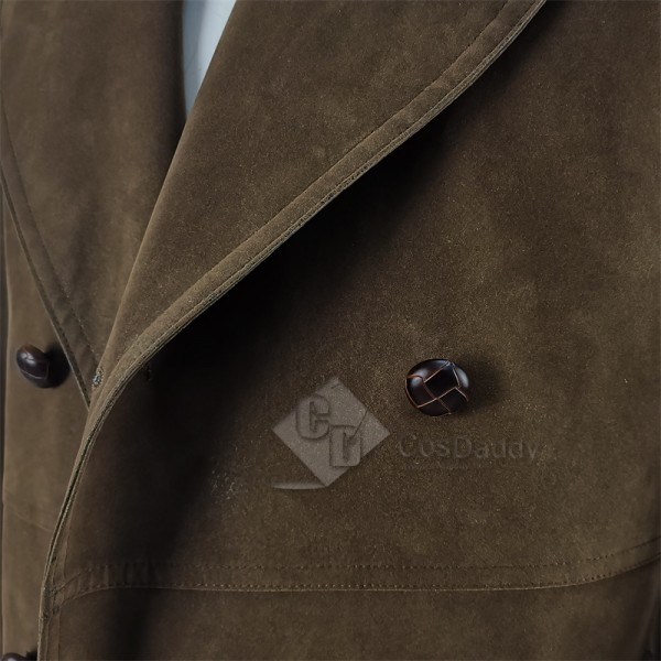 Doctor Who War Doctor John Hurt Cosplay Costume Leather Jacket