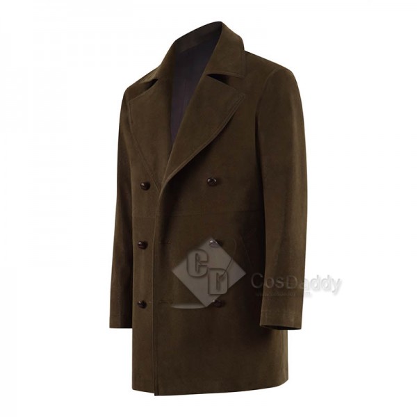 Doctor Who War Doctor John Hurt Cosplay Costume Leather Jacket