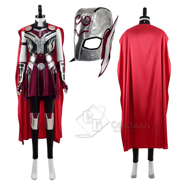 Thor: Love and Thunder Superhero Jane Foster Cosplay Costume Halloween Carnival Suit