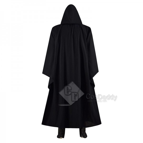 Star Wars Skywalker Jedi Anakin Cosplay Costume Classic Black Cape Outfit Full Set