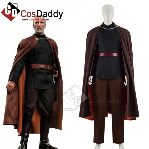 Star Wars 2 Attack of The Clones Count Dooku Cospl...