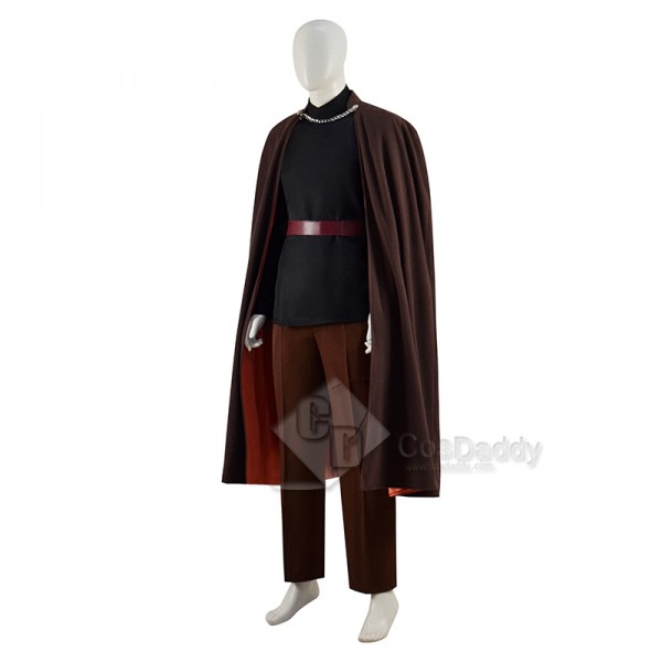 Star Wars 2 Attack of The Clones Count Dooku Cosplay Costume Halloween Carnival Suit