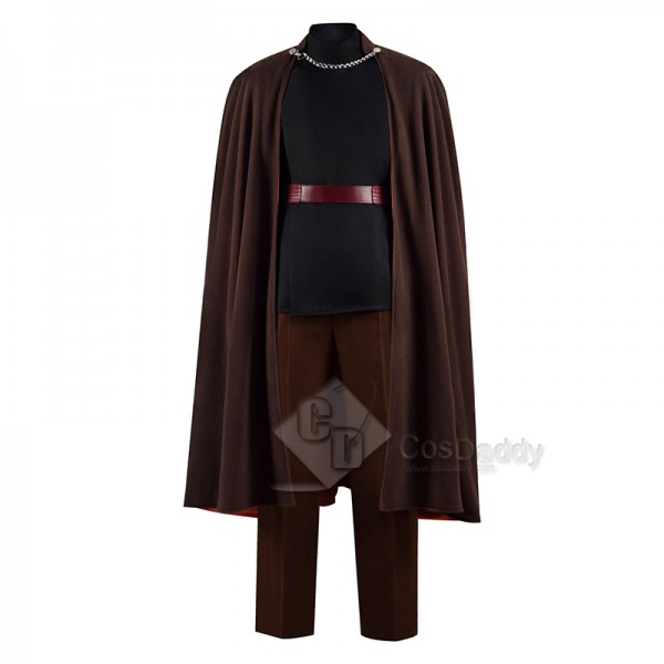 Star Wars 2 Attack of The Clones Count Dooku Cosplay Costume Halloween Carnival Suit