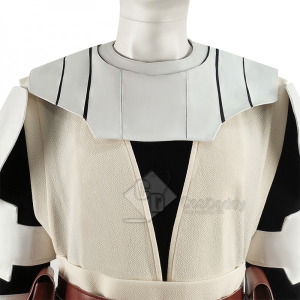 Star Wars The Clone Wars Obi-Wan Kenobi Armor Cosplay Costume Halloween Carnival Suit